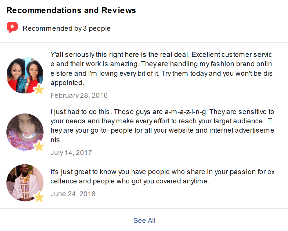 WopeDigital Reviews and Testimonials on Facebook