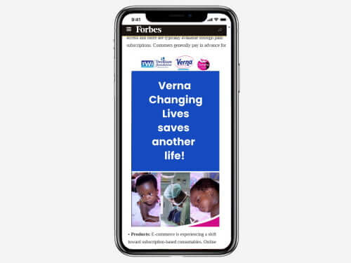 Google Display Advertising Campaign by WopeDigital for Verna Water